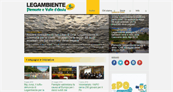 Desktop Screenshot of legambientepiemonte.it